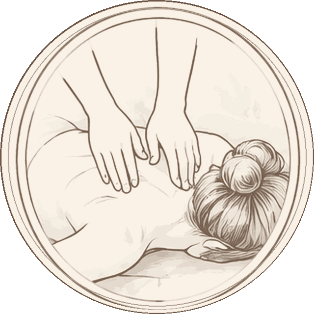 Deep Tissue Massage illustration