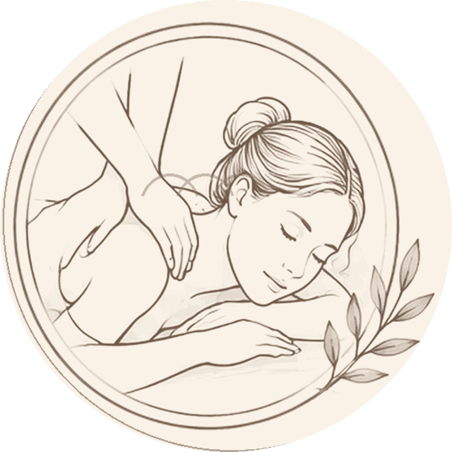 Therapeutic Massage illustration